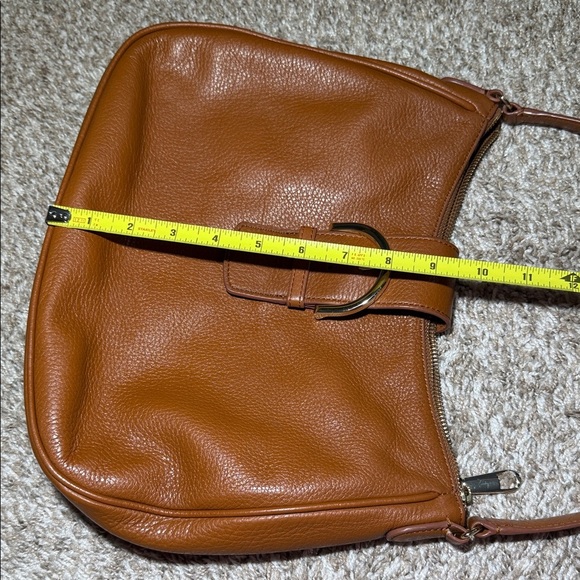 Talbots Soft Pebbled Leather Hobo Bag - Picture 14 of 16